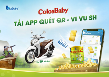 Đã tìm thấy chủ nhân may mắn trúng giải SH từ chương trình khuyến mãi của ColosBaby