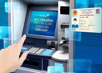 Người dân có thể rút tiền tại ATM BIDV, VietinBank bằng căn cước công dân gắn chip