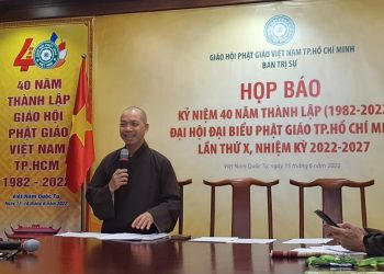 TP.HCM: Sắp diễn ra chương trình kỷ niệm 40 năm thành lập và Đại hội Phật giáo TPHCM lần thứ X