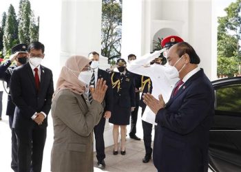 Tổng thống Singapore thăm chính thức Việt Nam