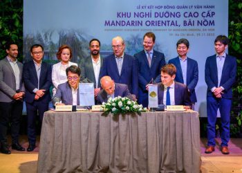 Indochina Kajima ký kết hợp đồng quản lý vận hành với tập đoàn Mandarin Oriental