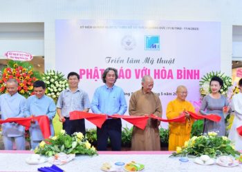 Khai mạc Triển lãm Mỹ thuật “Phật giáo với hòa bình”