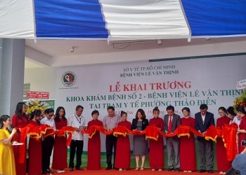 Khai trương Khoa khám bệnh số 2 – Bệnh viện Lê Văn Thịnh tại trạm y tế phường Thảo Điền, TP. Thủ Đức