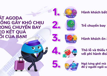Agoda tiết lộ những phiền toái hành khách hay gặp phải   trong chuyến bay