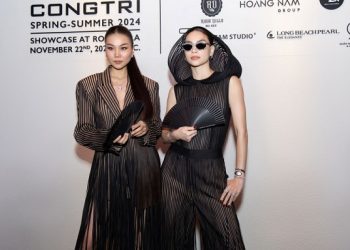 Sao Việt đồng loạt diện sắc đen trên thảm đỏ show diễn của NTK Công Trí