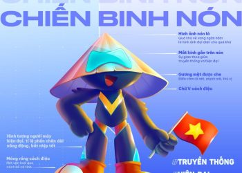 Chiến binh nón là linh vật chính thức của Hoa Hậu Hoàn Vũ Việt Nam