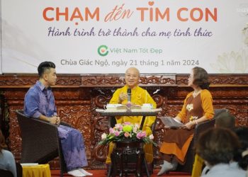 Thượng tọa Thích Nhật Từ ra mắt sách “Chạm đến tim con”