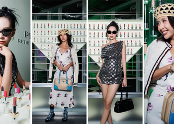 Quỳnh Anh Shyn, Phí Phương Anh sóng vai cùng Win Metawin tại sự kiện Prada Beauty