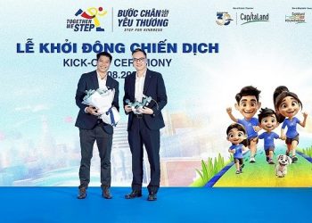 CapitaLand Development khởi động chiến dịch “Bước chân gắn kết yêu thương” tại Hà Nội
