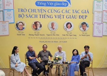 Giao lưu cùng các tác giả bộ sách “Tiếng Việt giàu đẹp”