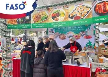 Faso Việt Nam giới thiệu đến khách hàng những sản phẩm thuần chay đặc sắc từ Hàn Quốc