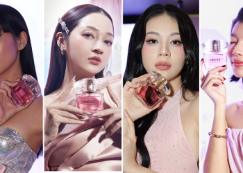 Hóa quyến rũ cùng Bảo Anh, Phí Phương và dàn sao Việt với VERSACE BRIGHT CRYSTAL PARFUM