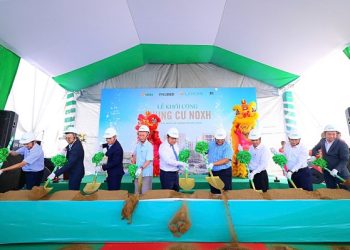 Long An: Khởi công Dự án chung cư nhà ở xã hội tại Khu đô thị LA Home 