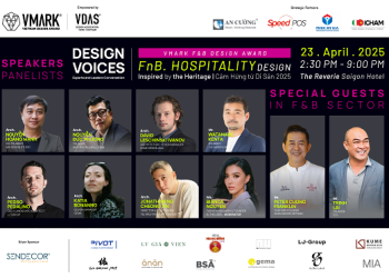 DESIGN VOICES 2025 | HOSPITALITY . F&B DESIGN “Cảm hứng từ di sản” – Khi không gian được thiết kế để kể nên câu chuyện của chính mình