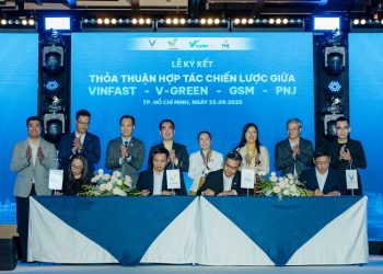PNJ hợp tác cùng  VINFAST, GSM, V-GREEN thúc đẩy giao thông xanh trong doanh nghiệp
