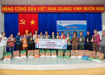 Nu Skin Việt Nam tặng 4.500 sản phẩm chăm sóc sức khoẻ cho phụ nữ có hoàn cảnh khó khăn sau bão lũ